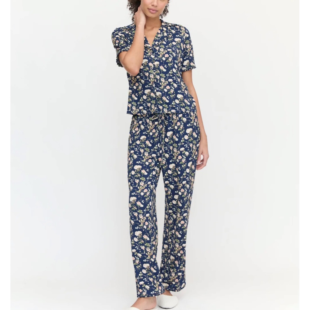 Hill House Navy Marina Pajamas Set